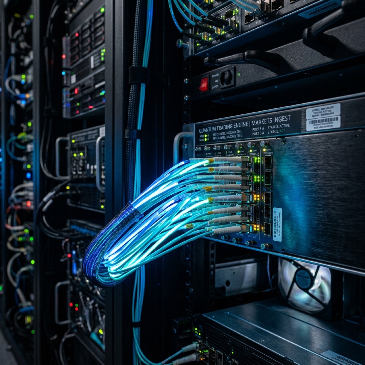 Raw data fiber ingest