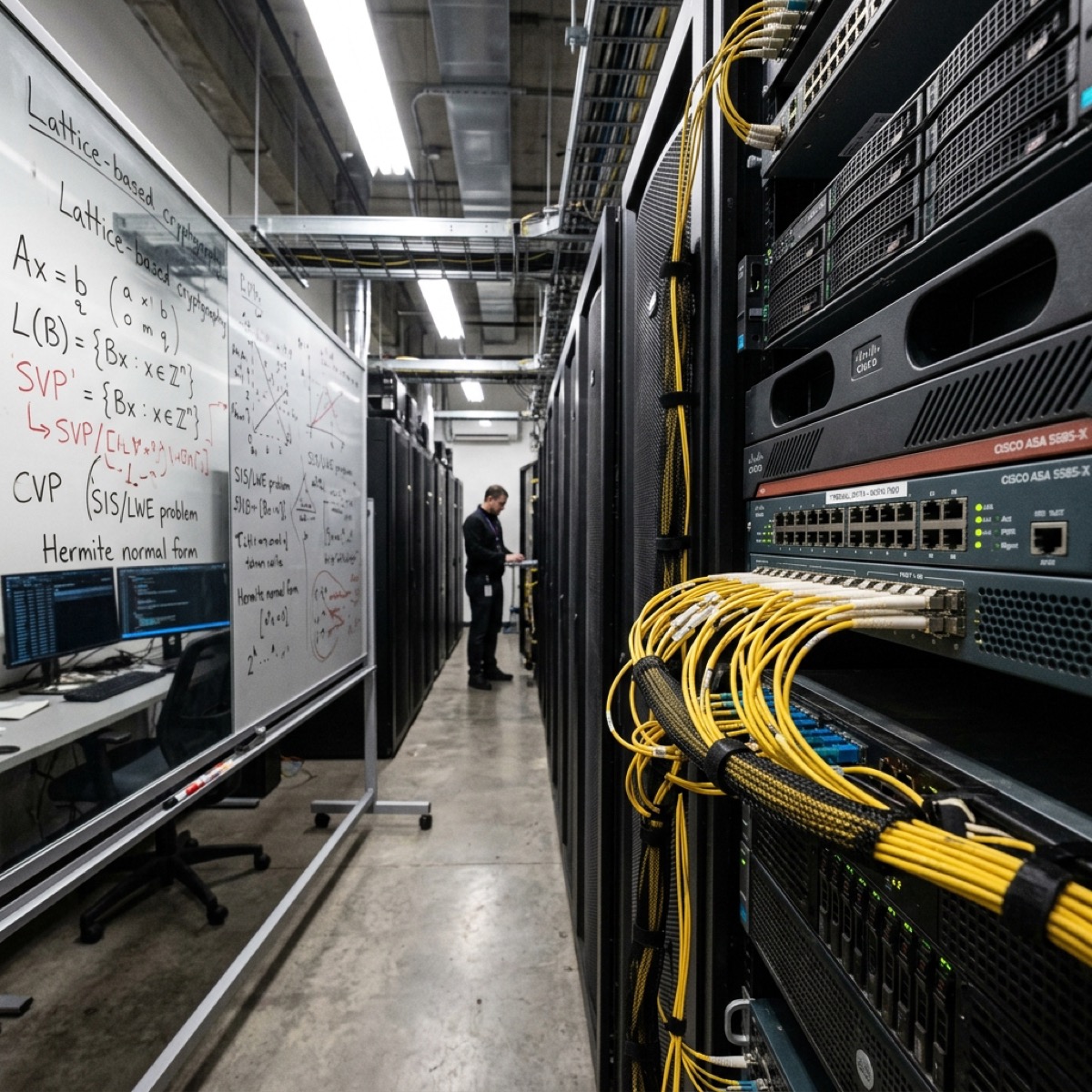 Quantum-resilient server room architecture