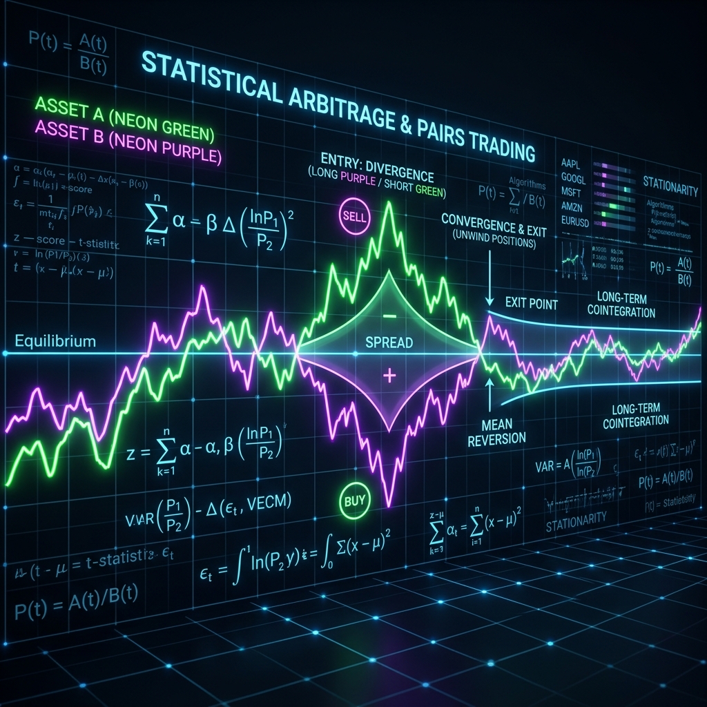 Statistical Arbitrage cointegration price tracking and Kalman Filter state estimation charts